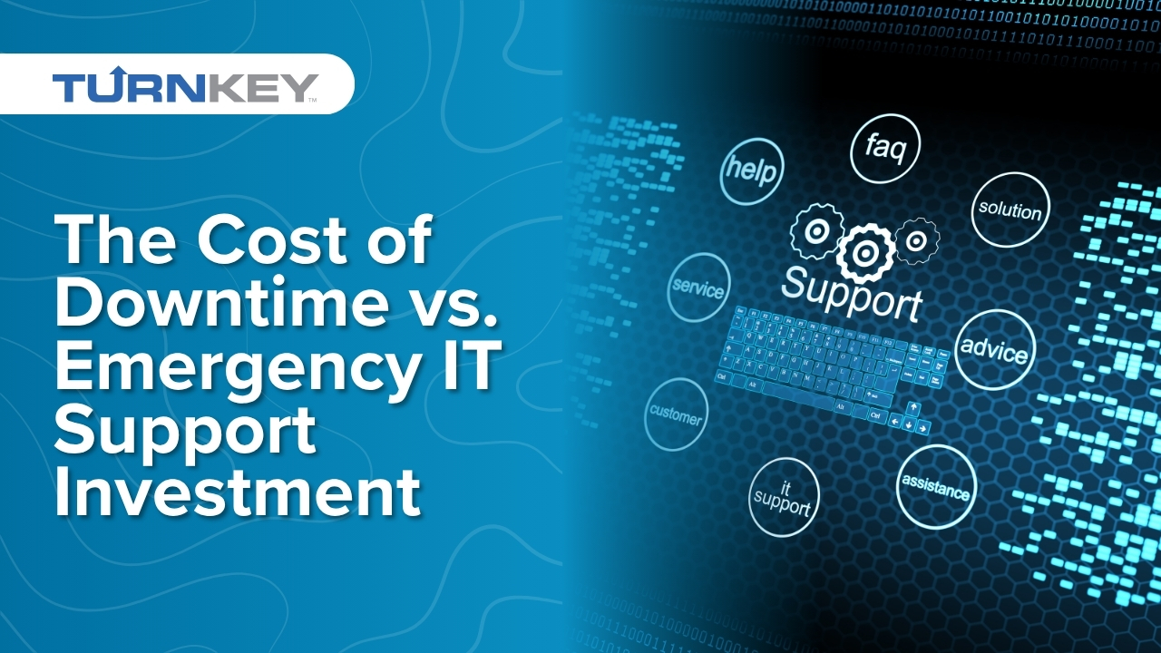 Featured image for &ldquo;The Cost of Downtime vs. Emergency IT Support Investment&rdquo;