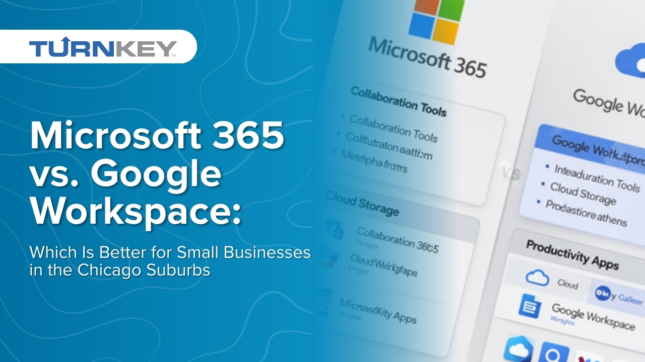 Featured image for “Microsoft 365 vs. Google Workspace: Which Is Better for Small Businesses in the Chicago Suburbs?”